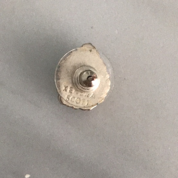 100% real Kendra Scott earring 1 blue and silver - Picture 3 of 3